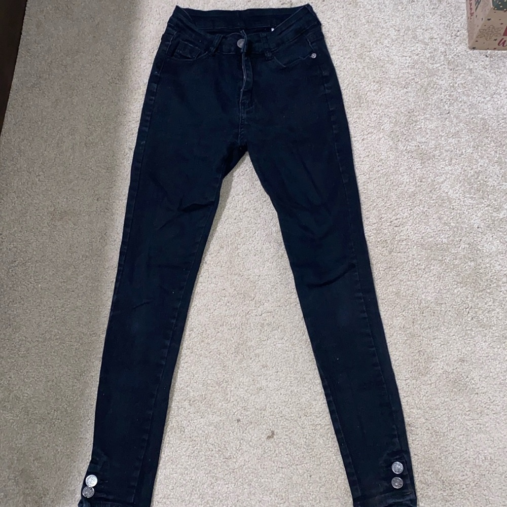 Surprise Black Skinny Jeans